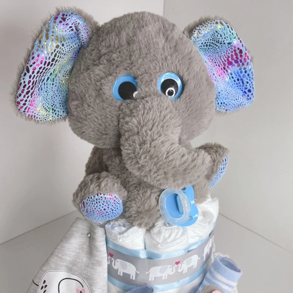 Elephant Diaper Cake
